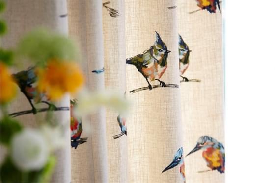 6-harlequin-fabrics-fauvisimo-persico-orange-green-embroidery-british-bird-curtains-luxury-painterly-design-contemporary-weave-cushion